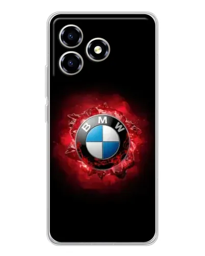 Чехол для ZTE Blade A36 с картинкой «Логотип BMW — вспышка» Чехол для ZTE Blade A36 с картинкой «Логотип BMW — вспышка»