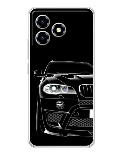 Чехол для ZTE Blade A36 с картинкой «Темный силуэт BMW» Чехол для ZTE Blade A36 с картинкой «Темный силуэт BMW»