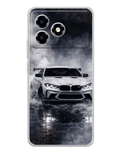 Чехол для ZTE Blade A36 с картинкой «BMW сквозь туман» Чехол для ZTE Blade A36 с картинкой «BMW сквозь туман»
