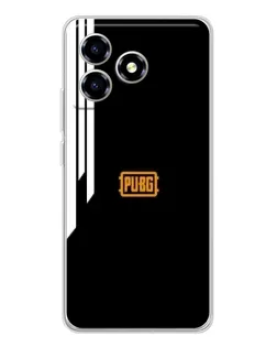 Чехол для ZTE Blade A36 с картинкой «PUBG — вертикальные линии»