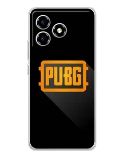 Чехол для ZTE Blade A36 с картинкой «PUBG — рамка лого» Чехол для ZTE Blade A36 с картинкой «PUBG — рамка лого»