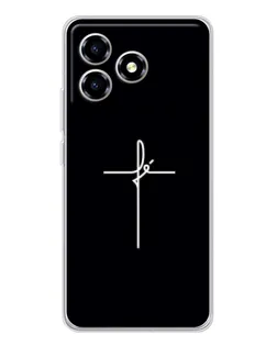 Чехол для ZTE Blade A36 с картинкой «Тонкий крест» Чехол для ZTE Blade A36 с картинкой «Тонкий крест»