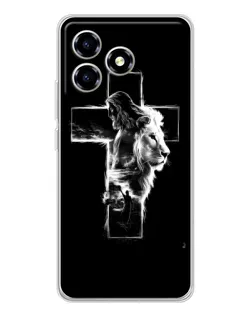 Чехол для ZTE Blade A36 с картинкой «Сияющий крест Jesus» Чехол для ZTE Blade A36 с картинкой «Сияющий крест Jesus»
