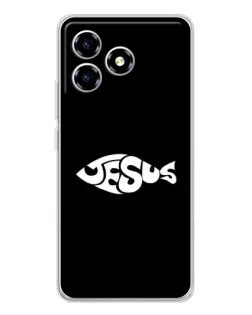 Чехол для ZTE Blade A36 с картинкой «Рыба Jesus» Чехол для ZTE Blade A36 с картинкой «Рыба Jesus»