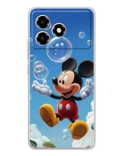 Чехол для ZTE Blade A36 с картинкой «Mickey и мыльные пузыри» Чехол для ZTE Blade A36 с картинкой «Mickey и мыльные пузыри»