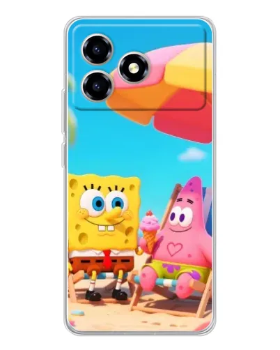 Чехол для ZTE Blade A36 с картинкой «Отдых на пляже» Чехол для ZTE Blade A36 с картинкой «Отдых на пляже»