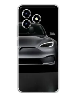 Чехол для ZTE Blade A36 с картинкой «Tesla Model S Look» Чехол для ZTE Blade A36 с картинкой «Tesla Model S Look»