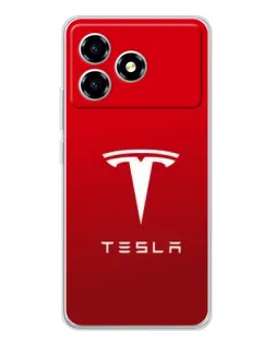 Чехол для ZTE Blade A36 с картинкой «Tesla Red Classic» Чехол для ZTE Blade A36 с картинкой «Tesla Red Classic»