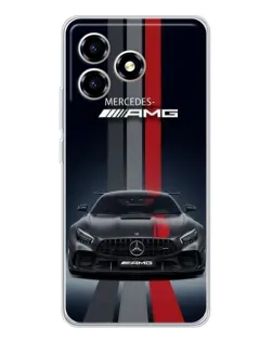 Чехол для ZTE Blade A36 с картинкой «Mercedes — белый карбон» Чехол для ZTE Blade A36 с картинкой «Mercedes — белый карбон»