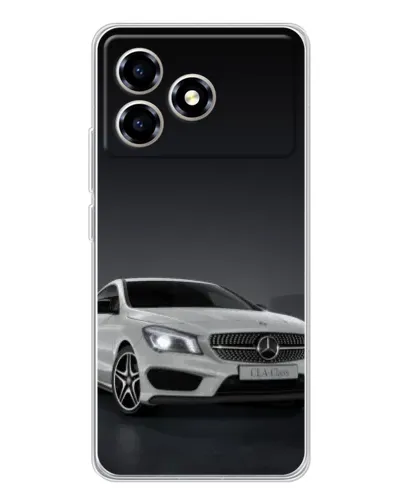 Чехол для ZTE Blade A36 с картинкой «Mercedes AMG GT Silver» Чехол для ZTE Blade A36 с картинкой «Mercedes AMG GT Silver»