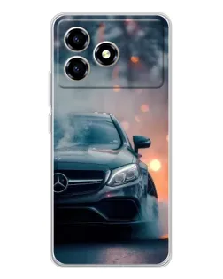 Чехол для ZTE Blade A36 с картинкой «Mercedes — ночной город» Чехол для ZTE Blade A36 с картинкой «Mercedes — ночной город»