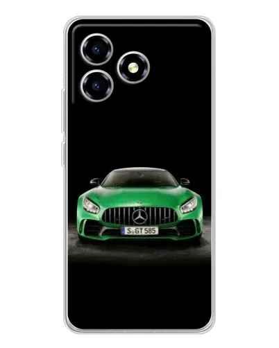 Чехол для ZTE Blade A36 с картинкой «Mercedes — неоновый лого» Чехол для ZTE Blade A36 с картинкой «Mercedes — неоновый лого»