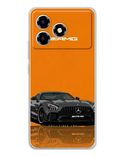 Чехол для ZTE Blade A36 с картинкой «Оранжевый Mercedes AMG» Чехол для ZTE Blade A36 с картинкой «Оранжевый Mercedes AMG»