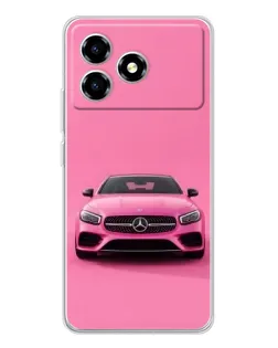Чехол для ZTE Blade A36 с картинкой «Розовый Mercedes AMG» Чехол для ZTE Blade A36 с картинкой «Розовый Mercedes AMG»