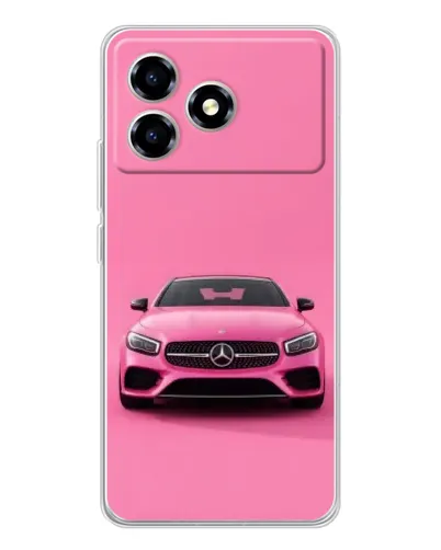 Чехол для ZTE Blade A36 с картинкой «Розовый Mercedes AMG» Чехол для ZTE Blade A36 с картинкой «Розовый Mercedes AMG»
