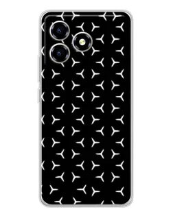 Чехол для ZTE Blade A36 с картинкой «Mercedes паттерн звезд» Чехол для ZTE Blade A36 с картинкой «Mercedes паттерн звезд»