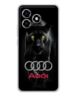 Чехол для ZTE Blade A36 с картинкой «Пантера и Audi» Чехол для ZTE Blade A36 с картинкой «Пантера и Audi»