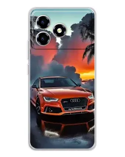 Чехол для ZTE Blade A36 с картинкой «Audi — закат» Чехол для ZTE Blade A36 с картинкой «Audi — закат»