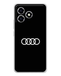 Чехол для ZTE Blade A36 с картинкой «Audi White Logo» Чехол для ZTE Blade A36 с картинкой «Audi White Logo»