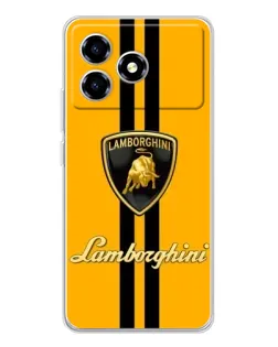 Чехол для ZTE Blade A36 с картинкой «Lamborghini Stripe желтый» Чехол для ZTE Blade A36 с картинкой «Lamborghini Stripe желтый»
