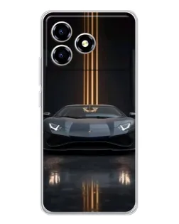 Чехол для ZTE Blade A36 с картинкой «Lamborghini золотые линии» Чехол для ZTE Blade A36 с картинкой «Lamborghini золотые линии»