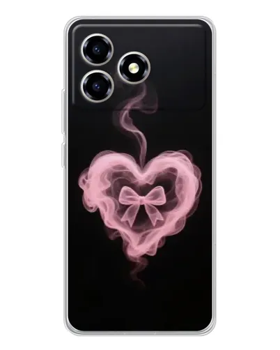 Чехол для ZTE Blade A36 с картинкой «Дымчатое сердце» Чехол для ZTE Blade A36 с картинкой «Дымчатое сердце»