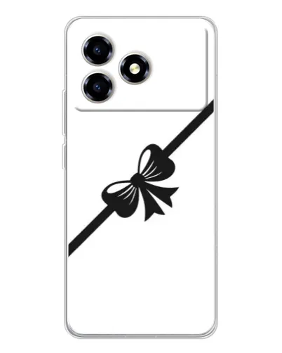 Чехол для ZTE Blade A36 с картинкой «Диагональный бант» Чехол для ZTE Blade A36 с картинкой «Диагональный бант»