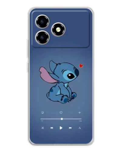 Чехол для ZTE Blade A36 с картинкой «Музыкальный Stitch» Чехол для ZTE Blade A36 с картинкой «Музыкальный Stitch»