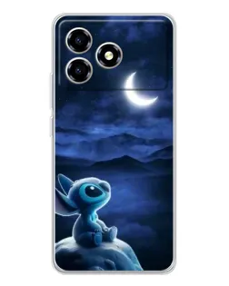 Чехол для ZTE Blade A36 с картинкой «Лунная ночь Стича»