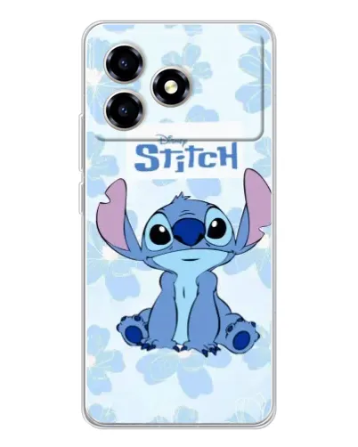 Чехол для ZTE Blade A36 с картинкой «Stitch среди цветов» Чехол для ZTE Blade A36 с картинкой «Stitch среди цветов»
