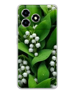 Чехол для ZTE Blade A36 с картинкой «Ландыши в зелени» Чехол для ZTE Blade A36 с картинкой «Ландыши в зелени»