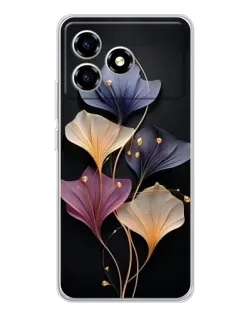 Чехол для ZTE Blade A36 с картинкой «Лиловые цветы грации» Чехол для ZTE Blade A36 с картинкой «Лиловые цветы грации»