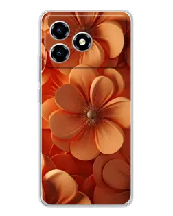 Чехол для ZTE Blade A36 с картинкой «Оранжевый макро цветок» Чехол для ZTE Blade A36 с картинкой «Оранжевый макро цветок»