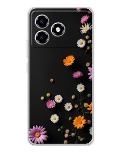 Чехол для ZTE Blade A36 с картинкой «Цветочная композиция» Чехол для ZTE Blade A36 с картинкой «Цветочная композиция»