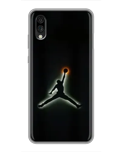 Чехол для ZTE Blade A5 (2020) с картинкой «Jordan Gradient Logo»