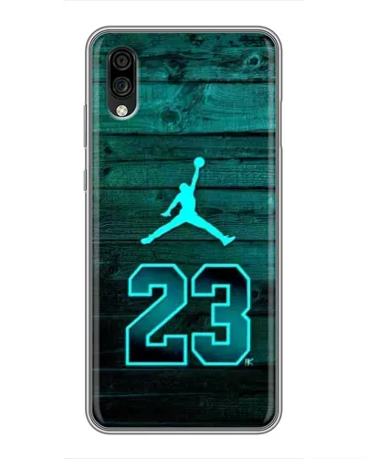 Чехол для ZTE Blade A5 (2020) с картинкой «Jordan Cyan 23»