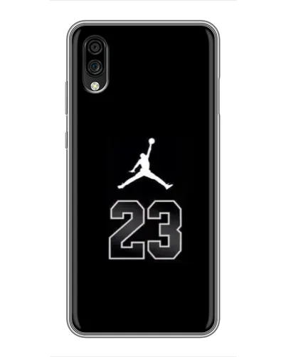 Чехол для ZTE Blade A5 (2020) с картинкой «Jordan Flight 23»