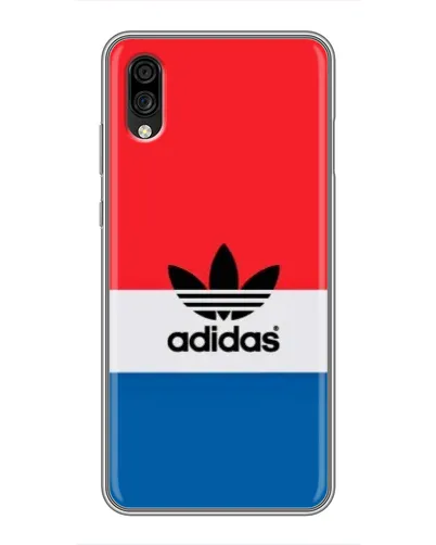 Чехол для ZTE Blade A5 (2020) с картинкой «Ретро блоки Adidas»