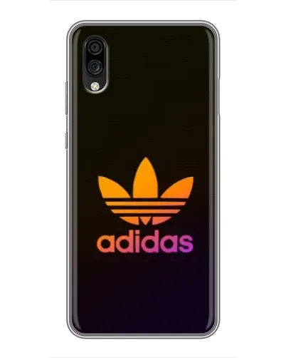 Чехол для ZTE Blade A5 (2020) с картинкой «Градиент Adidas»