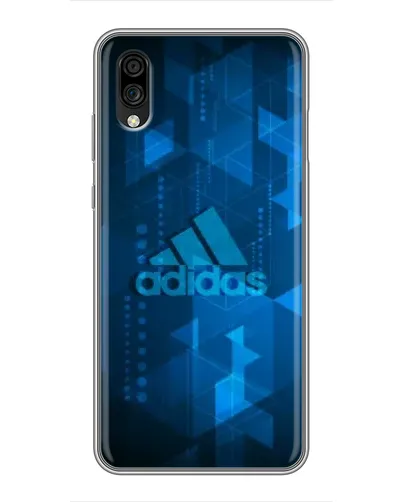 Чехол для ZTE Blade A5 (2020) с картинкой «Adidas Sport Art»