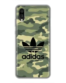 Чехол для ZTE Blade A5 (2020) с картинкой «Милитари стиль Adidas»