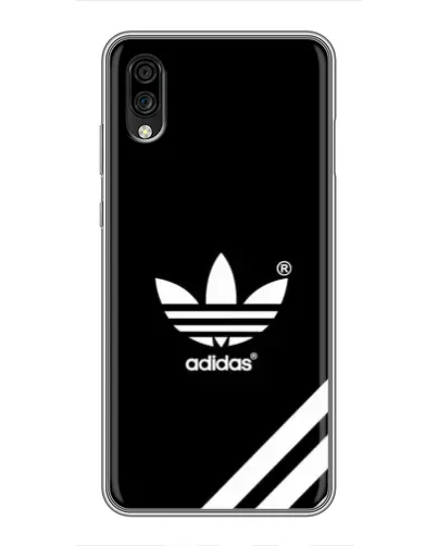 Чехол для ZTE Blade A5 (2020) с картинкой «Adidas с диагональными полосами»