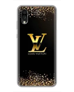 Чехол для ZTE Blade A5 (2020) с картинкой «LV — золотые искры» Чехол для ZTE Blade A5 (2020) с картинкой «LV — золотые искры»
