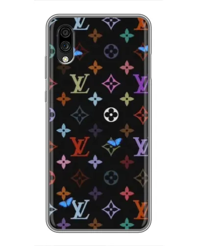 Чехол для ZTE Blade A5 (2020) с картинкой «Цветная монограмма LV» Чехол для ZTE Blade A5 (2020) с картинкой «Цветная монограмма LV»