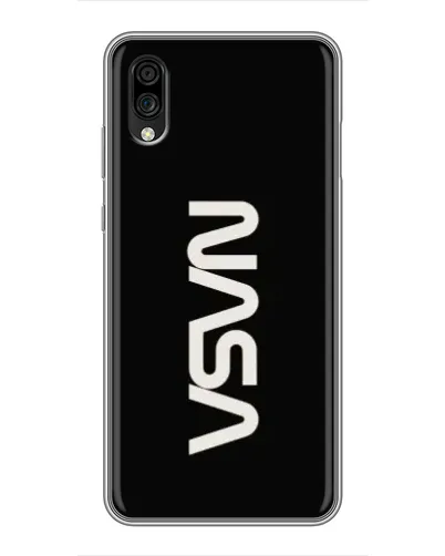 Чохол для ZTE Blade A5 (2020) з картинкою «NASA — вертикальний логотип» Чохол для ZTE Blade A5 (2020) з картинкою «NASA — вертикальний логотип»