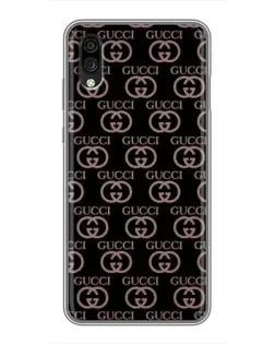 Чехол для ZTE Blade A5 (2020) с картинкой «Классическая монограмма Gucci»