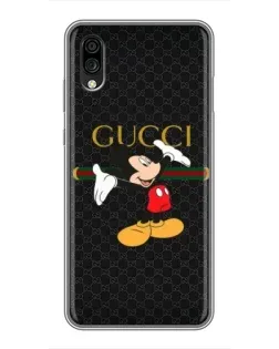Чехол для ZTE Blade A5 (2020) с картинкой «Микки Маус Gucci»