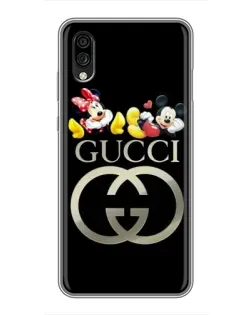 Чехол для ZTE Blade A5 (2020) с картинкой «Gucci — герои Disney»