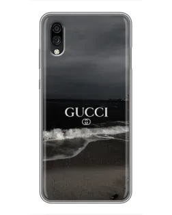 Чехол для ZTE Blade A5 (2020) с картинкой «Gucci — морской прибой»