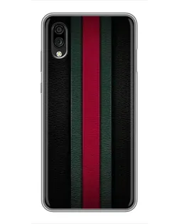 Чехол для ZTE Blade A5 (2020) с картинкой «Gucci — неоновая линия»